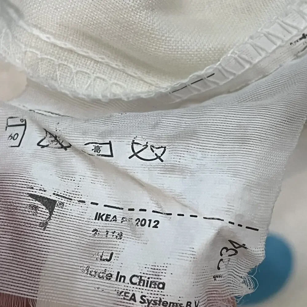 Ikea Linen Polka Dot Duvet Cover 41
